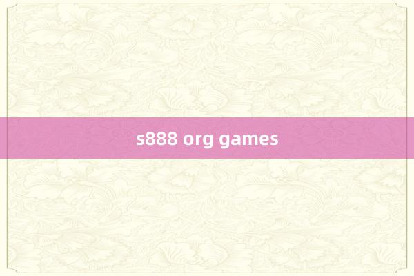 s888 org games